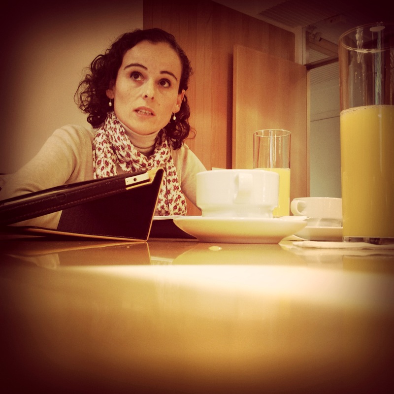 Susana García Dacal desayuna con empresas de Aetical en Salamanca. Estuvimos allí.