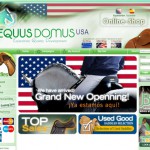Tienda on line y diseño web. Equus Domus On-Line USA