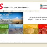 Diseño página web del Instituto de las Identidades. Diputación de Salamanca