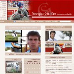 Diseño y desarrollo informático página web de Sergio Galán