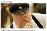 “O ganas o mueres”  George R. R. Martin