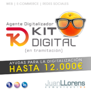 JUAN LLORENS GRUPO, AGENTES DIGITALIZADORES PARA EL KIT-DIGITAL: EN TRAMITACIÓN.