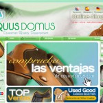 Tienda on line y diseño web. Equus Domus On-Line Europa